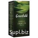 Чай GREENFIELD (Гринфилд) «Flying Dragon», зеленый, 25 пакетиков в конвертах по 2 г