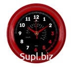 2121-150 (10) Часы настенные круг d=21см, корпус красный "Спидометр"
