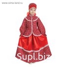 Русский народный костюм "Забава", головной убор, блуза, юбка, рост 122-128 см