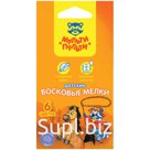 Мелки восковые утолщенные Мульти-Пульти "Енот в Мексике", 06цв., круглые, картон, европодвес