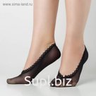 Подследники женские мелкая сетка, цвет чёрный, размер 23-25 (36-40)