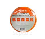 Шланг для компрессора комбинированный резиновый/ПВХ 20 м, 10x16 мм, соединение рапид Sturm!