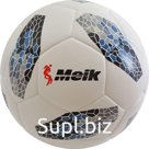 Мяч футбольный Meik (черно/серый/синий) 4-слоя, TPU+PVC 3.2, 410-450 гр., термосшивка