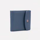 Кошелёк на магните, цвет синий