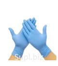 Перчатки медицинские нитрил 3,5г ГОЛУБЫЕ неопудр.текст XS 50пар/уп