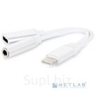 Тип товара: Переходник; Тип: USB Type-C (m) - Jack 3.5mm (f); Модель: CCA-UC3.5F-02-W; Тип оборудования: Переходник. Смотреть товар на сайте поставщика