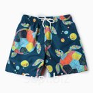 Купальные трусы детские MINAKU «Черепахи», рост 110-116 см