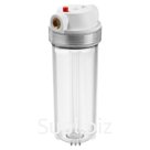 Корпус для фильтра ITA F20110-1/2, 10, 1/2", ключ и крепеж с воздушником, прозрачный