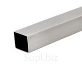 Трубы нержавеющие электросварные ЭСВ квадратные 50х1.5 шлиф EN 10219-2, длина 6 м, марка AISI 304 (08Х18Н10)