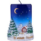 Свеча новогодняя "С Новым Годом-2", 8*4*14см
