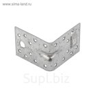 Крепежный уголок "Сибртех" усиленный, KUU 70 х 70 х 55 мм.