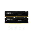Комплект модулей памяти Kingston FURY Beast KF556C40BBAK2-64 DDR5 64GB (Kit 2x32GB) 5600MHz
