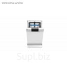 Посудомоечная машина Midea MFD45S130W, класс А++, 10 комплектов, 4 программы