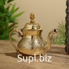 Чайник 20х10х17 см, латунь