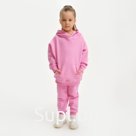 Костюм для девочки (худи, брюки) KAFTAN "Basic line", размер 40 (158-164), цвет розовый