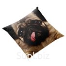 Decorative pillow "Pug" 30 cm Article: MT01049