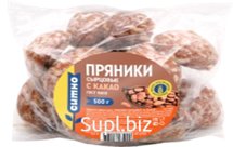 Пряники сырцовые "С какао"