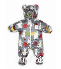 Jumpsuit, Spring-Autumn, Bear and Hare on gray, art.107T