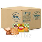 "Невское Чаепитие" печенье сахарное со вкусом земляники, 100 г.* 45 шт