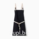 Фартук «Этель» Minimalist design, 60×70 см, dark color, лён 54%, хлопок 46%, 500 г/м²