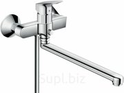 Смеситель для ванны Hansgrohe Logis, однорычажный с длинным изливом, хром 71402000