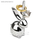 Подставка для колец Zoola, кролик, хром