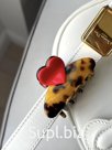 Крабик сердечко Love Valentino / маленький краб для волос