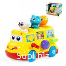 ИГРУШКА РАЗВИВАЮЩАЯ "ШКОЛЬНЫЙ АВТОБУС" (В КОРОБКЕ) в кор.4шт
