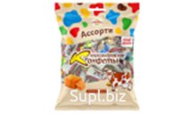 КОНФЕТЫ вес. "АССОРТИ" слив,молоч,арах,какао, семеч, кунжут,мак 1/6 уп./1 кг, Александровская КФ