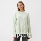 Джемпер вязаный женский MINAKU:Knitwear collection, фисташковый, размер 46-48