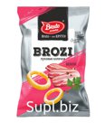 BRUTO BROZI Чипсы 100гр луковые кольца бекон 1/20 6м