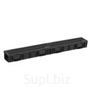 Канал пластиковый Gidrolica Light с пластиковой решеткой 1000x114x96 мм