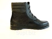 «ПИЛОТ» ботинки юфть/кирза, мягкий кант, высота 18 см.