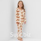 Пижама детская (рубашка и брюки) KAFTAN "Мишка", р.32 (110-116)