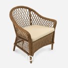 Кресло Nova (без упаковки) Дуб, RAL 8017, Mossle 160