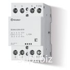 Контактор модульный 4NO 63А AgSnO2 230В AC/DC 53.5мм IP20 опции: мех. индикатор FINDER 226402304310