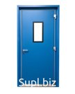 Противопожарная дверь с отбойником глухая EI60
