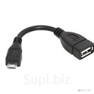 Defender Переходник USB OTG microUSB M -USB F , 8см 87300