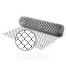Сетка рабица оцинкованная 30x30x1.2 мм сталь 10