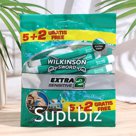 Бритвы одноразовые Wilkinson Sword Schick Extra 2 Sensitive, 2 лезвия, 5+2 шт.