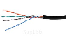 Кабель сетевой витая пара UTP 24AWG 4пары CAT5e 0,50 мм внешний