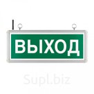 Аварийный указатель выхода WOLTA WEL-1W/01-C 1Вт 2ч IP40, односторонний Выход