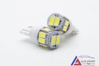 Лампа светодиодная Blick T10(W5W)-5630-10SMD Красный 12V