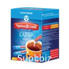 Сахар в стиках «Чайкофский», 5 г, белый, порционный, 60 пакетиков, 0,3 кг, картонная упаковка