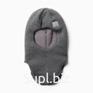 Шапка-шлем детская, размер 42-46, тёмно-серая