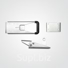 Комплект фурнитуры с ручкой PUSH, диаметр 27