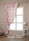 Штора Портьера Amore Mio RR 12842-01 Печать сатен 2,0*2,7 1 шт. Розовая пудра