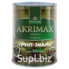 Грунт-эмаль 3в1 глянцевая Akrimax-Рremium красная 1,7 кг