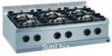 Плита 6 конфорочн.700 сер. Apach APRG-117T