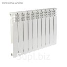 Радиатор алюминиевый Ogint Delta Plus, 500х78, 10 секций